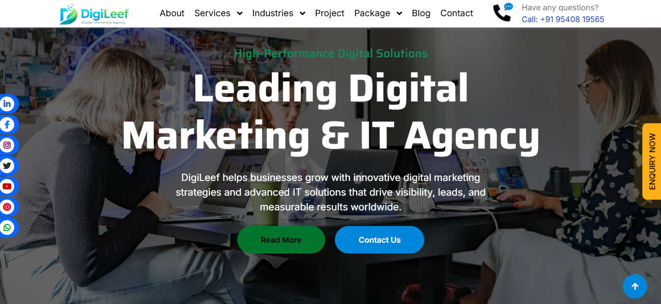 DigiLeef - Digital Marketing Agency